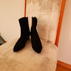 Stuart Weitzman Black Ankle Boots